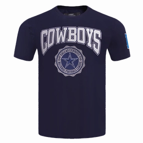 NFL DALLAS COWBOYS CREST EMBLEM MEN'S TEE (MIDNIGHT NAVY)