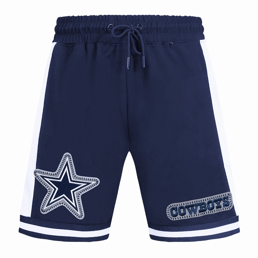 NFL DALLAS COWBOYS DIY PICK STITCH MEN'S DOUBLE KNIT 2.0 SHORT (MIDNIGHT NAVY)