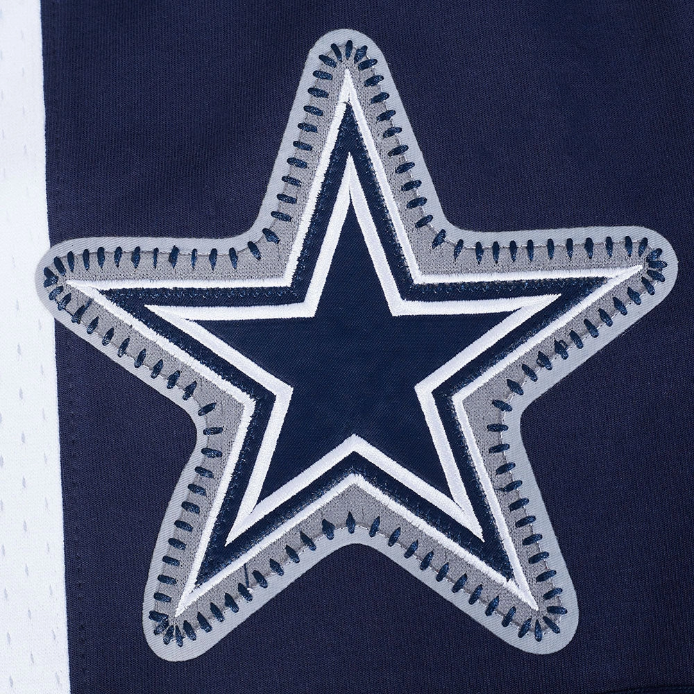 NFL DALLAS COWBOYS DIY PICK STITCH MEN'S DOUBLE KNIT 2.0 SHORT (MIDNIGHT NAVY)