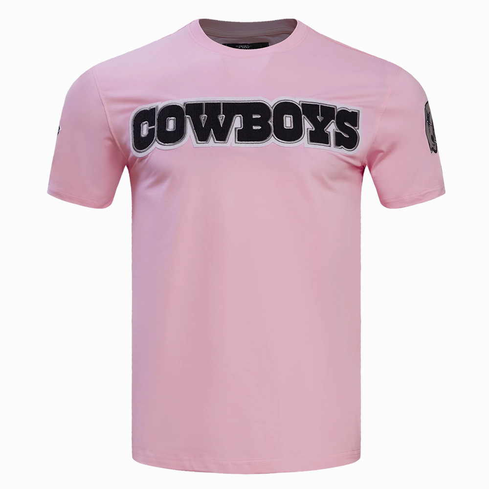 NFL DALLAS COWBOYS LOGO PRO TEAM MEN'S TEE (PINK)
