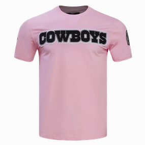 NFL DALLAS COWBOYS LOGO PRO TEAM MEN'S TEE (PINK)