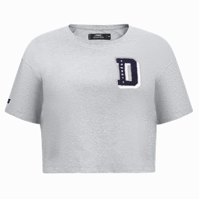 NFL DALLAS COWBOYS MASHUP WOMEN'S BOXY TEE (HEATHER GREY)