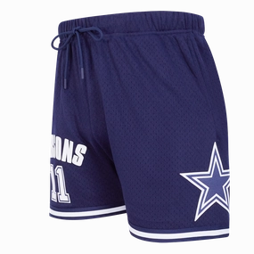 NFL DALLAS COWBOYS MICAH PARSONS #11 MEN'S MESH SHORT (MIDNIGHT NAVY)