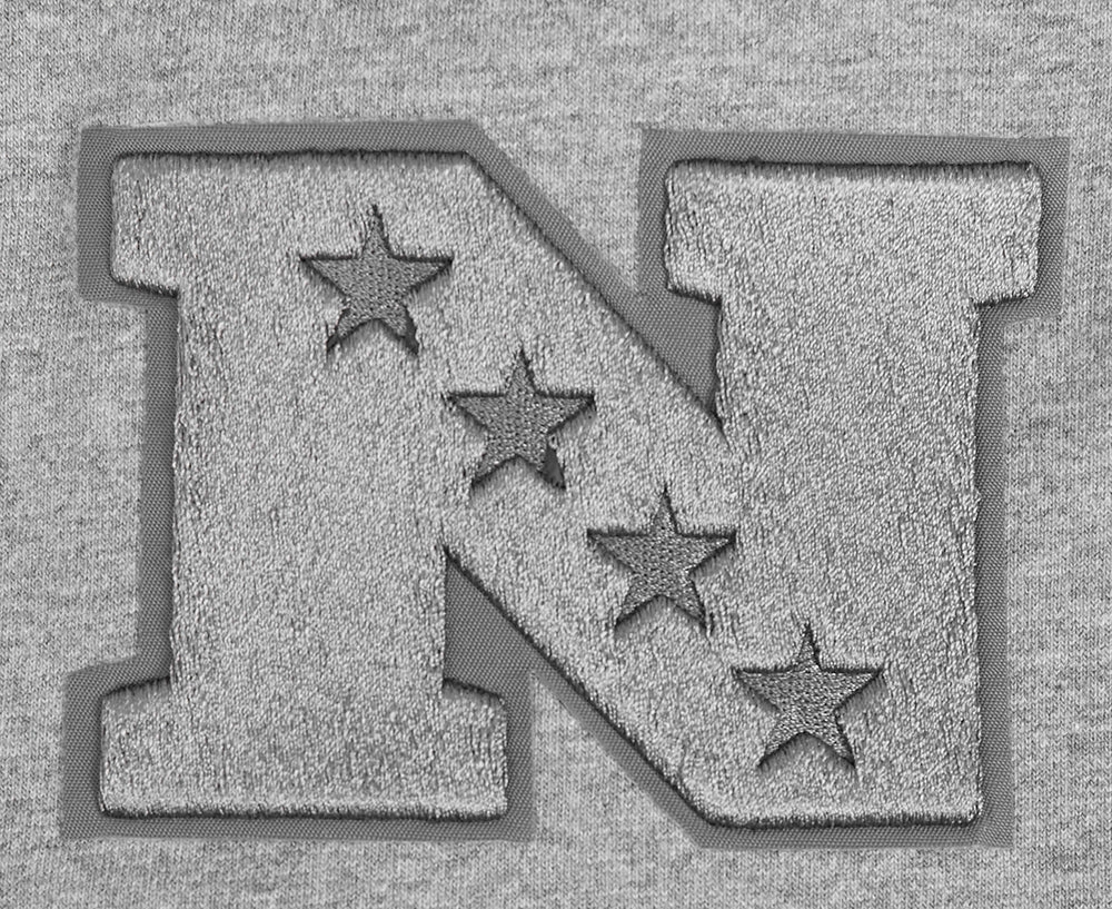 NFL DALLAS COWBOYS NEUTRAL MEN'S DROP SHOULDER TEE (DARK HEATHER GRAY)