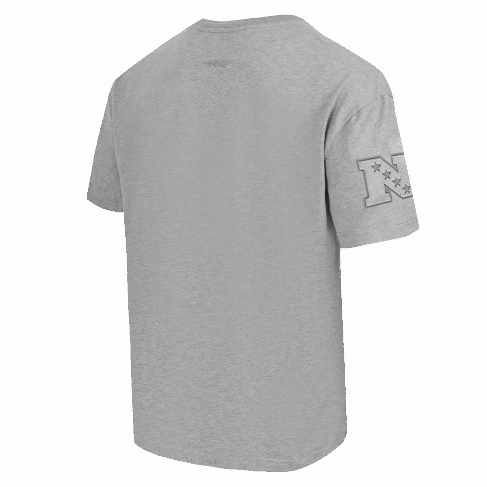 NFL DALLAS COWBOYS NEUTRAL MEN'S DROP SHOULDER TEE (DARK HEATHER GRAY)