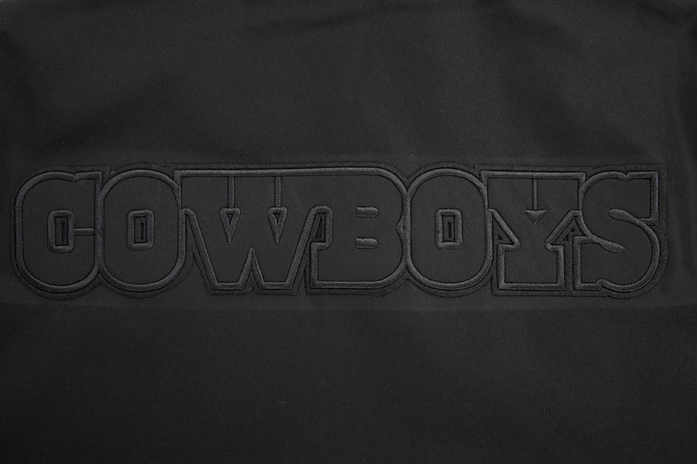 NFL DALLAS COWBOYS NEUTRAL TWILL JACKET (BLACK)