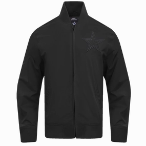 NFL DALLAS COWBOYS NEUTRAL TWILL JACKET (BLACK)