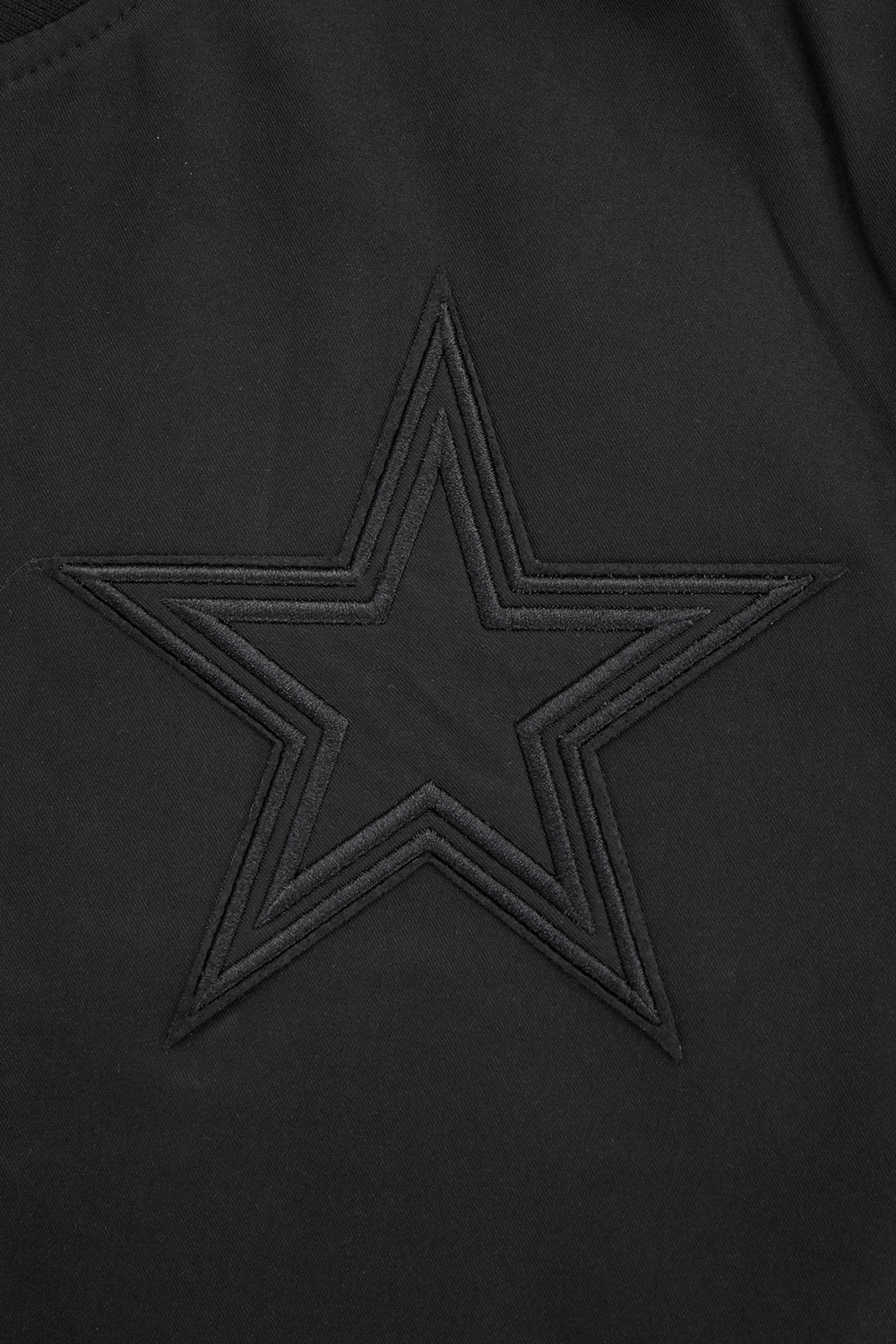NFL DALLAS COWBOYS NEUTRAL TWILL JACKET (BLACK)