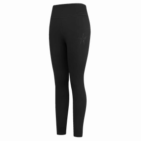 NFL DALLAS COWBOYS NEUTRAL WOMEN'S JERSEY LEGGING (BLACK)