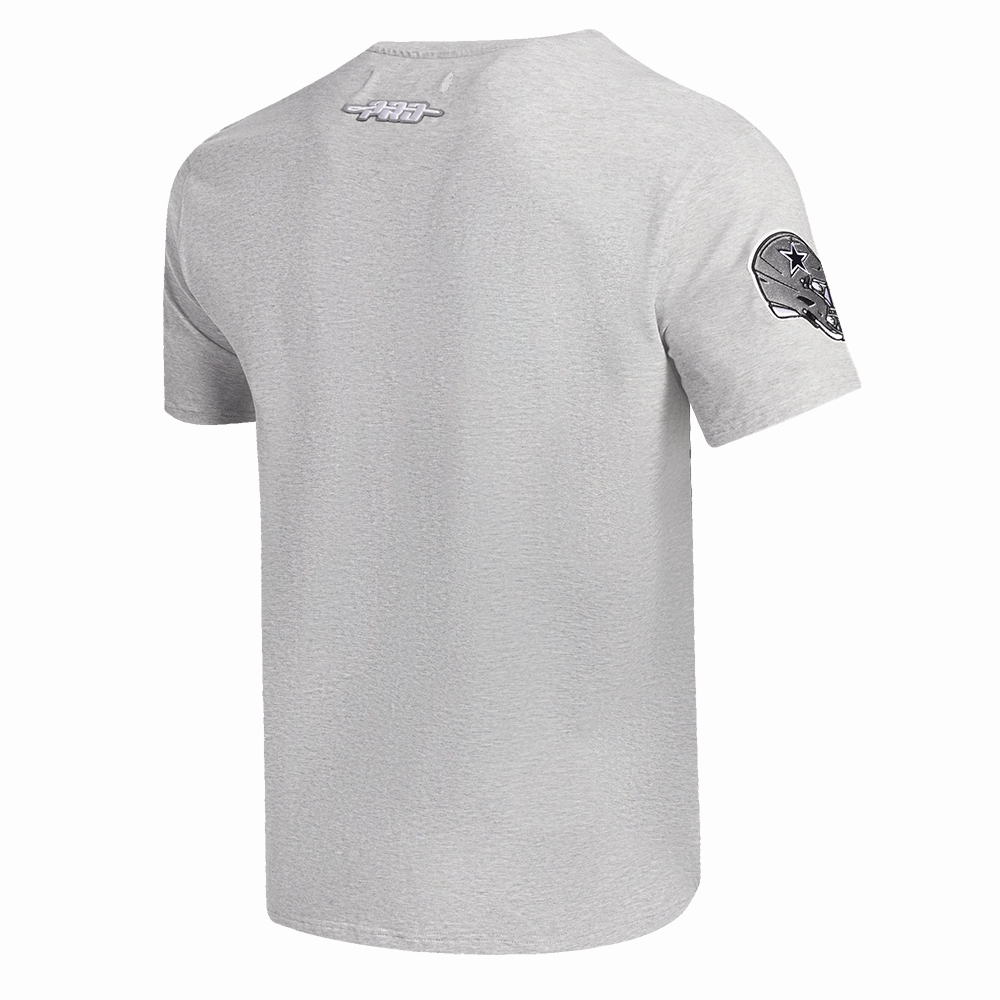 NFL DALLAS COWBOYS OLD ENGLISH MEN'S TEE (HEATHER GREY)