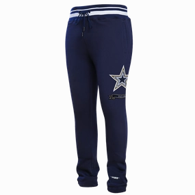 NFL DALLAS COWBOYS PRO PREP M RIB FLC MEN'SSWEATPANT (MIDNIGHT NAVY)