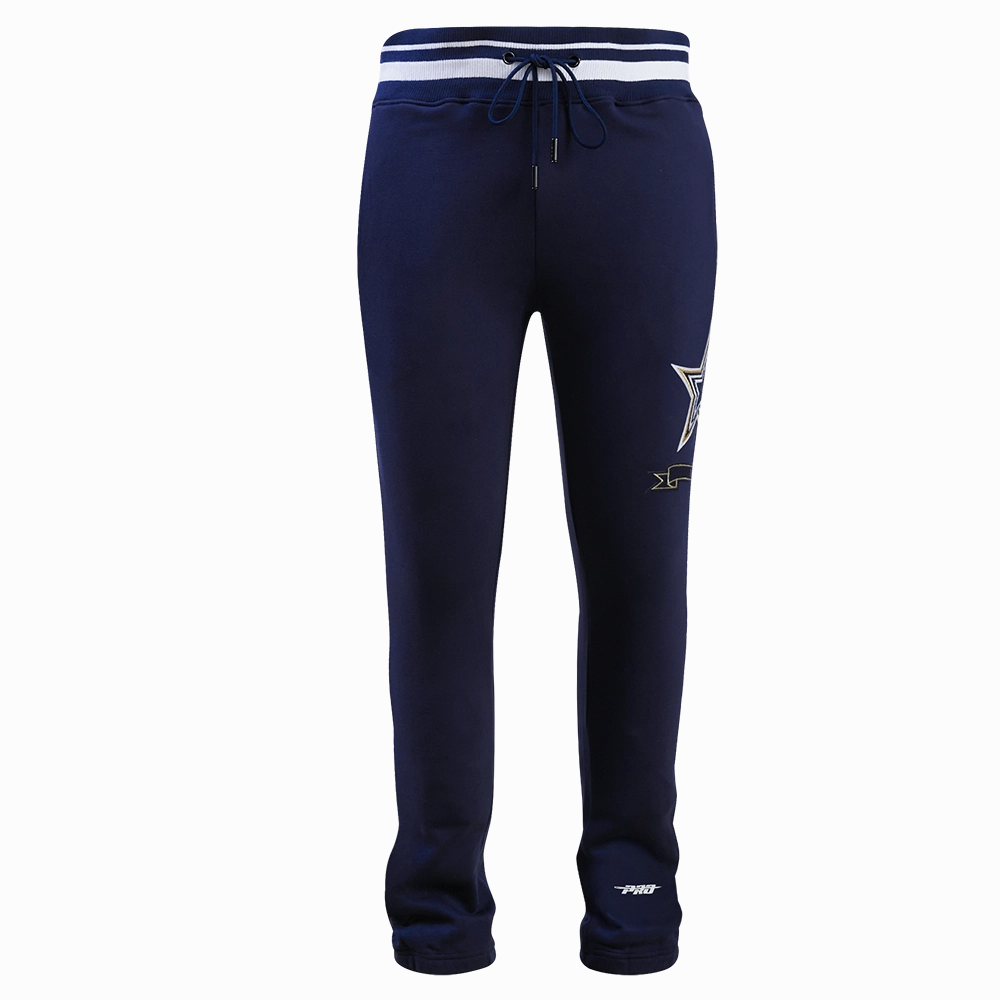 NFL DALLAS COWBOYS PRO PREP M RIB FLC MEN'SSWEATPANT (MIDNIGHT NAVY)