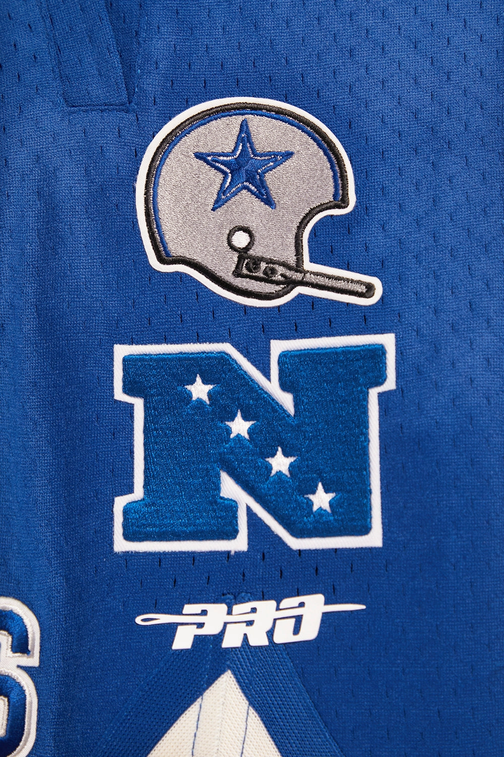 NFL DALLAS COWBOYS RETRO CLASSIC MEN'S 2.0 SHORT (EGGSHELL/DODGER BLUE)