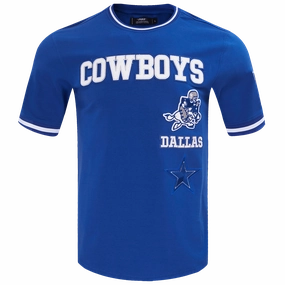 NFL DALLAS COWBOYS RETRO CLASSIC MEN'S TEE (DODGER BLUE)