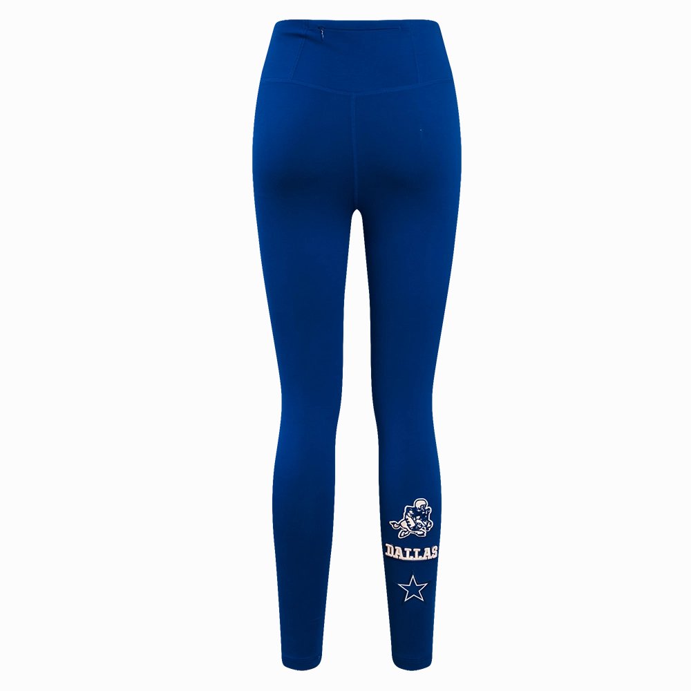 NFL DALLAS COWBOYS RETRO CLASSIC WOMEN'S JERSEY LEGGING (DODGER BLUE)