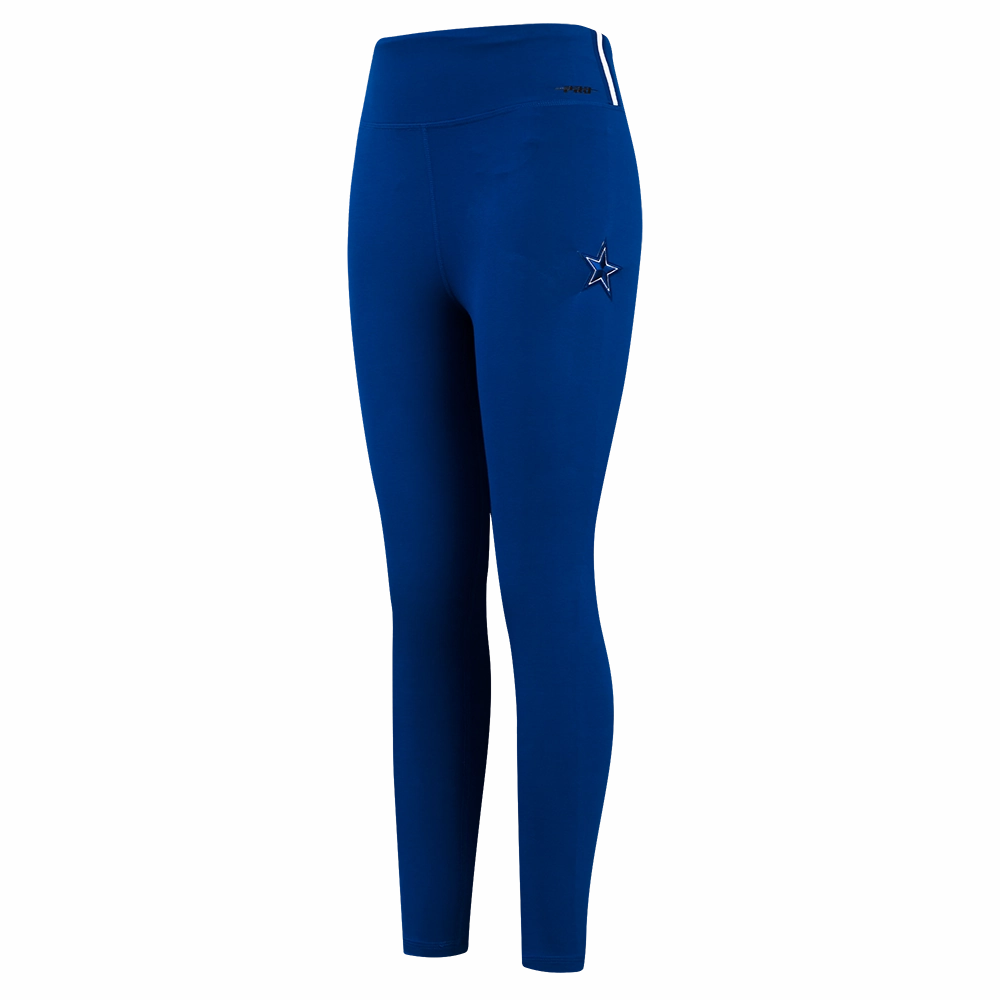 NFL DALLAS COWBOYS RETRO CLASSIC WOMEN'S JERSEY LEGGING (DODGER BLUE)