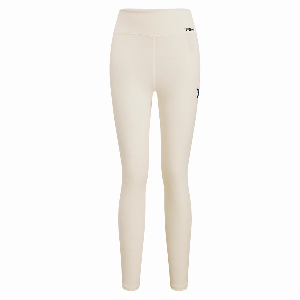 NFL DALLAS COWBOYS RETRO CLASSIC WOMEN'S JERSEY LEGGING (EGGSHELL)