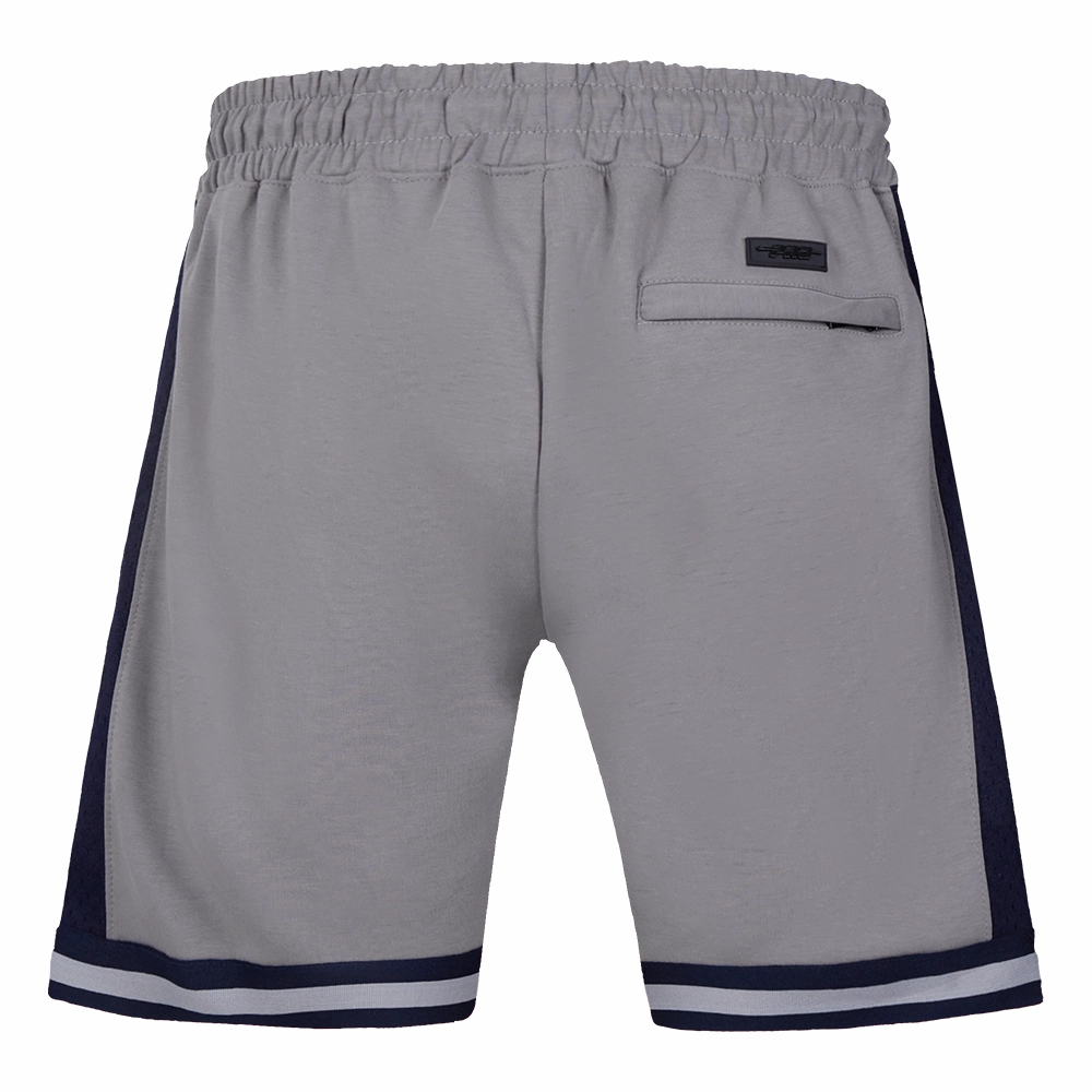 NFL DALLAS COWBOYS SCRIPT TAIL MEN'S DOUBLE KNIT 2.0 SHORT (GRAY/MIDNIGHT NAVY)