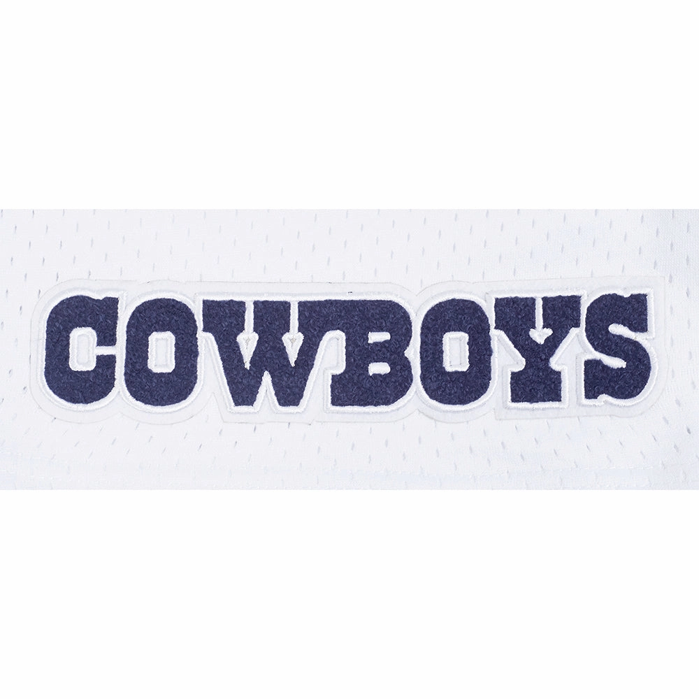 NFL DALLAS COWBOYS SOUVENIR MEN'S MESH SHORT (WHITE)