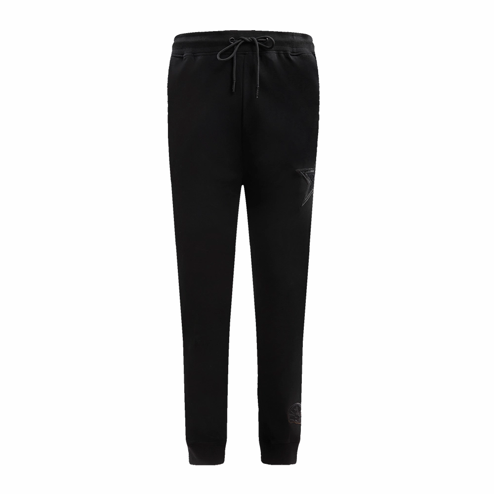 NFL DALLAS COWBOYS TRIPLE BLACK MEN'S JOGGER (BLACK)