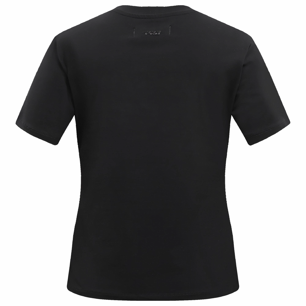 NFL DALLAS COWBOYS TRIPLE BLACK WOMEN'S SLIM FIT TEE (TRIPLE BLACK)