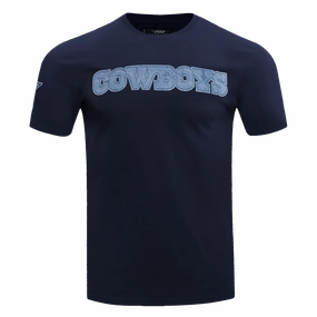 NFL DALLAS COWBOYS VARSITY BLUES MEN'S TEE (MIDNIGHT NAVY)