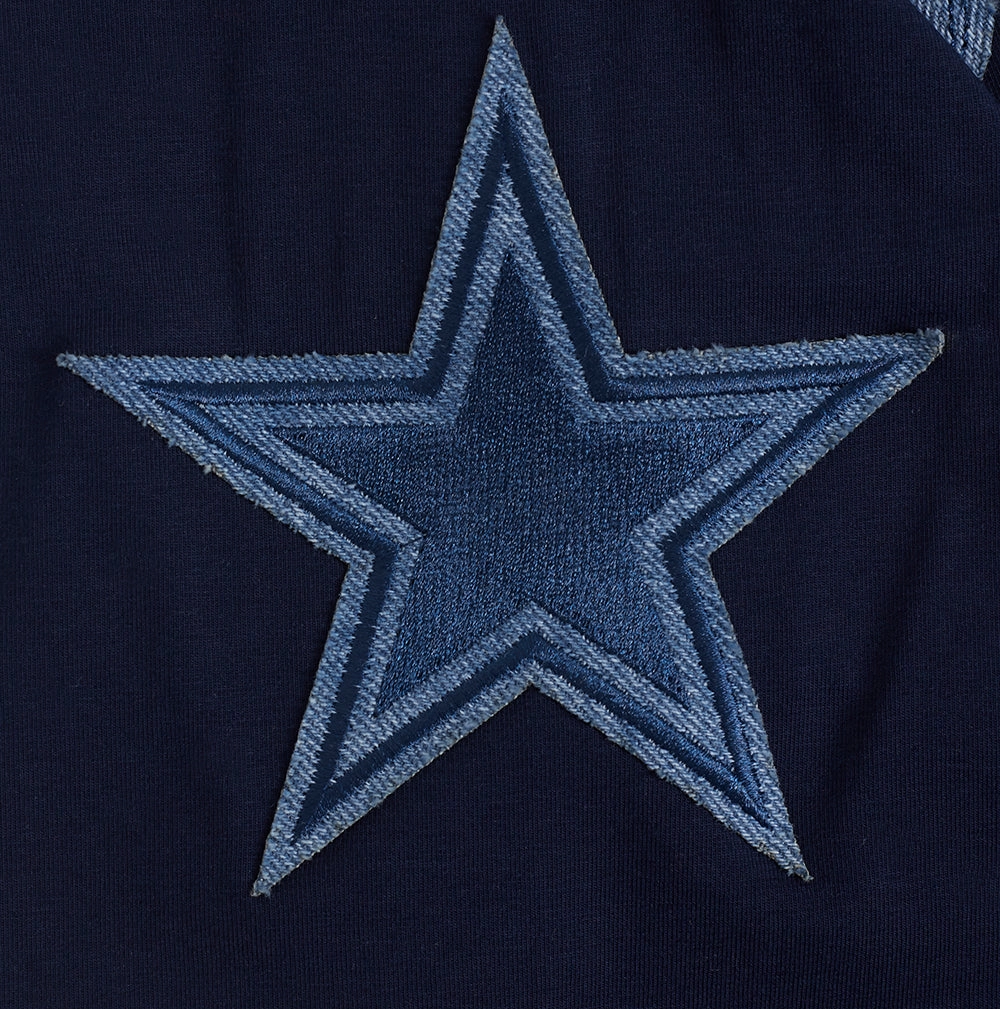 NFL DALLAS COWBOYS VARSITY BLUES MEN'S TEE (MIDNIGHT NAVY)