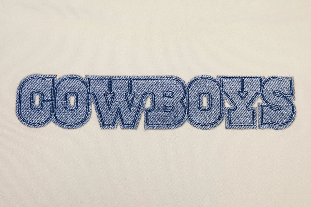 NFL DALLAS COWBOYS VARSITY BLUES WOMEN'S CREWNECK (LINEN)