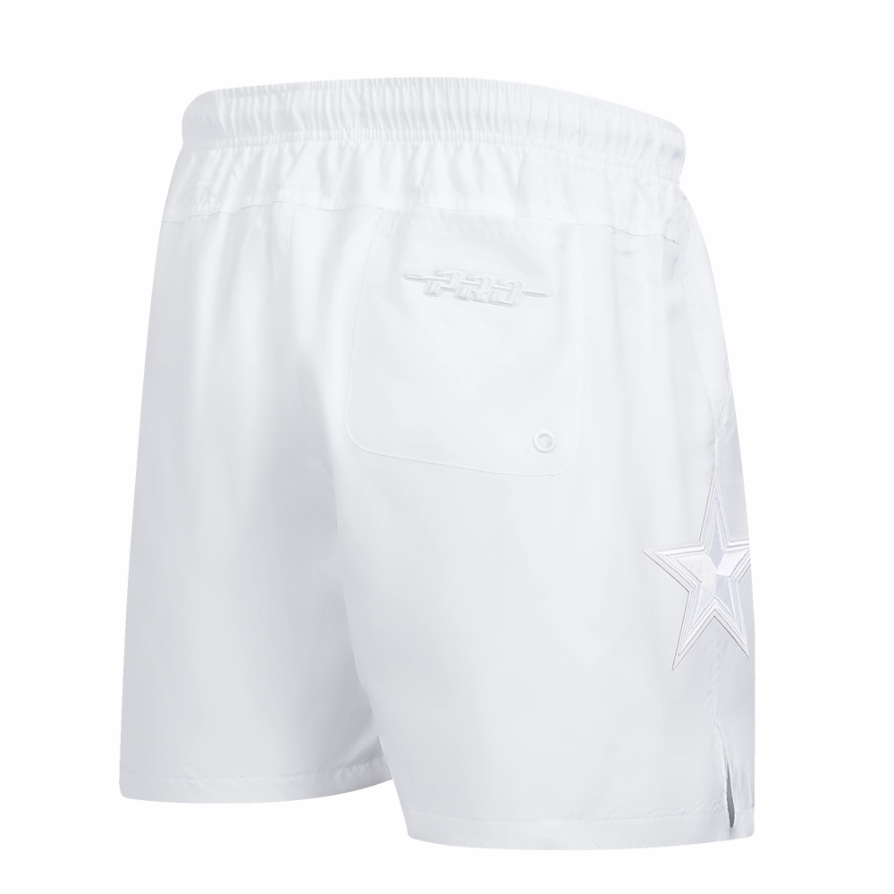 NFL DALLAS COWBOYS WHITE OUT MEN'S WOVEN SHORT (WHITE)