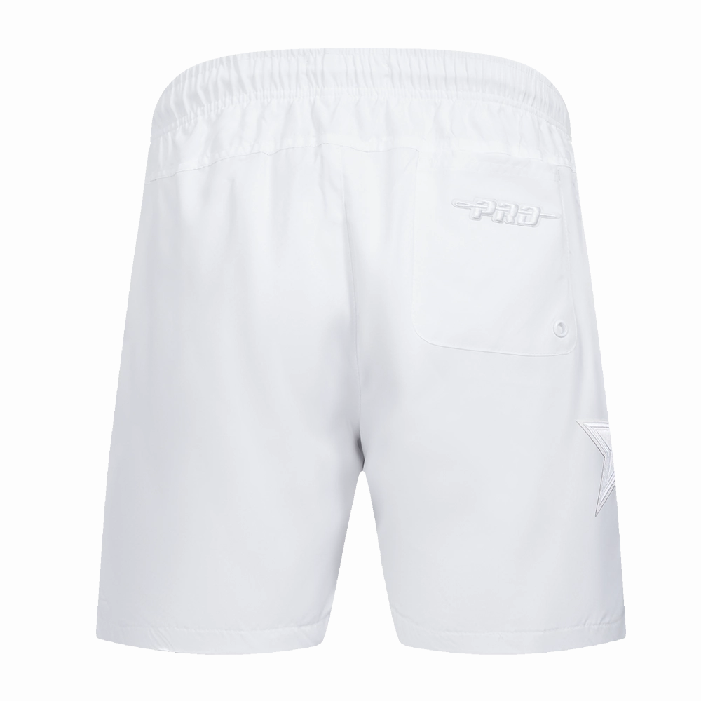 NFL DALLAS COWBOYS WHITE OUT MEN'S WOVEN SHORT (WHITE)