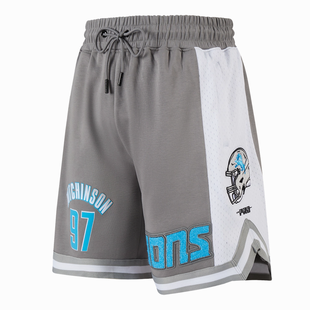 NFL DETROIT LIONS AIDAN HUTCHINSON #97 CLASSIC MEN'S DK 2.0 SHORT\ (GRAY)