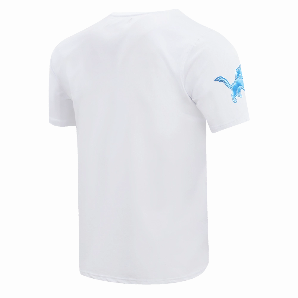 NFL DETROIT LIONS CLASSIC CHENILLE MEN'S   TEE (WHITE)