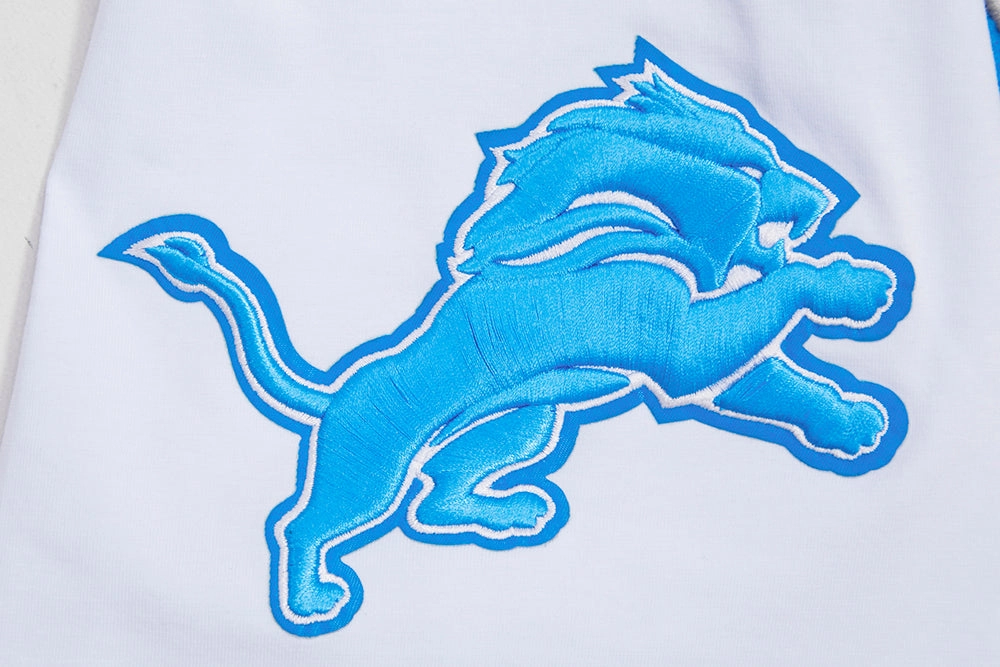 NFL DETROIT LIONS CLASSIC CHENILLE MEN'S   TEE (WHITE)