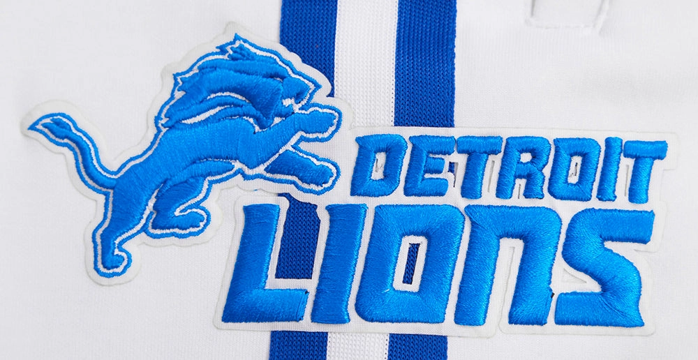 NFL DETROIT LIONS CLASSIC CHENILLE MEN'S DK SHORT (WHITE)