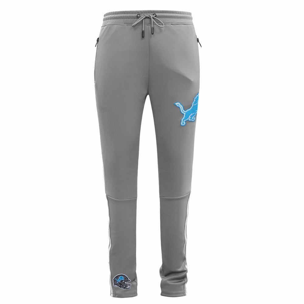 NFL DETROIT LIONS CLASSIC MEN'S DK TRACK PANT (GRAY)