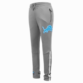 NFL DETROIT LIONS CLASSIC MEN'S DK TRACK PANT (GRAY)
