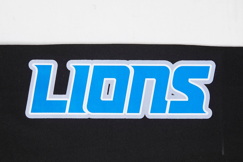 NFL DETROIT LIONS CLASSIC WOMEN'S JERSEY LEGGING (BLACK)