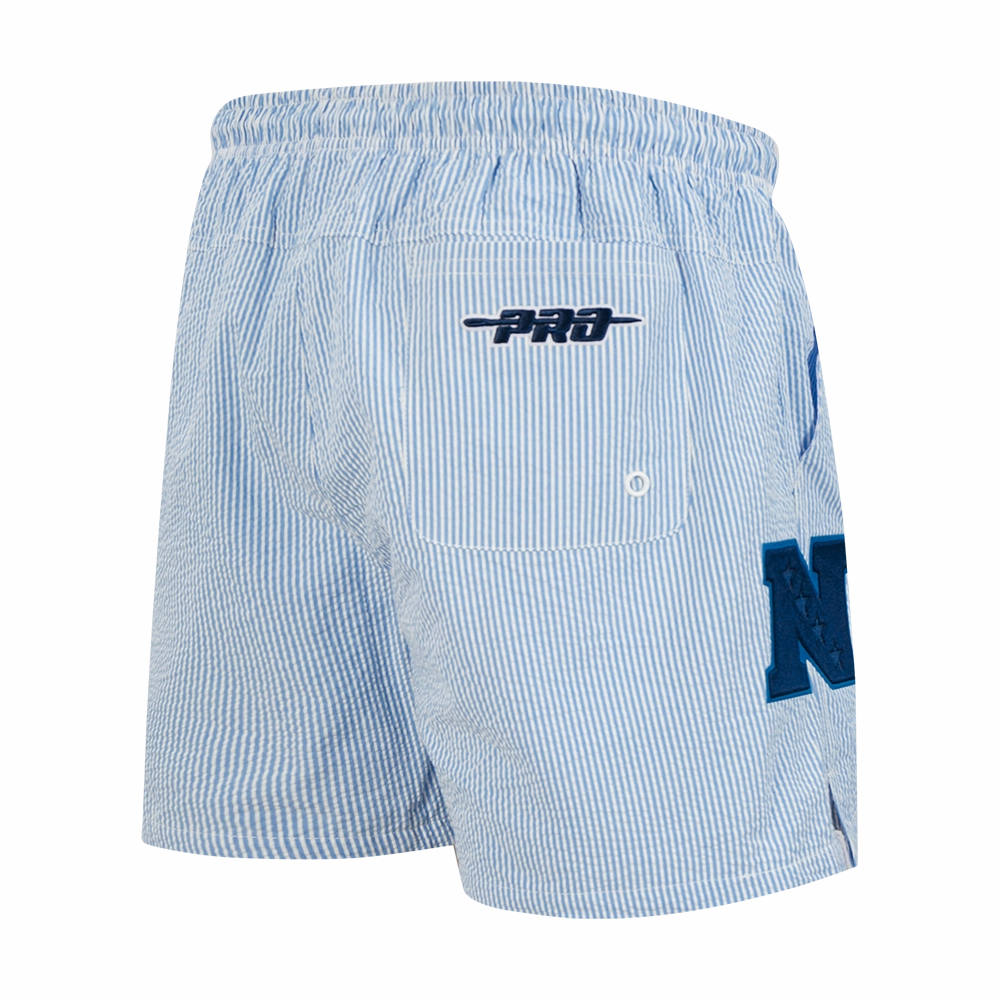 NFL DETROIT LIONS COUNTRY CLUB MEN'S SEERSUCKER SHORT (SEERSUCKER BLUE)