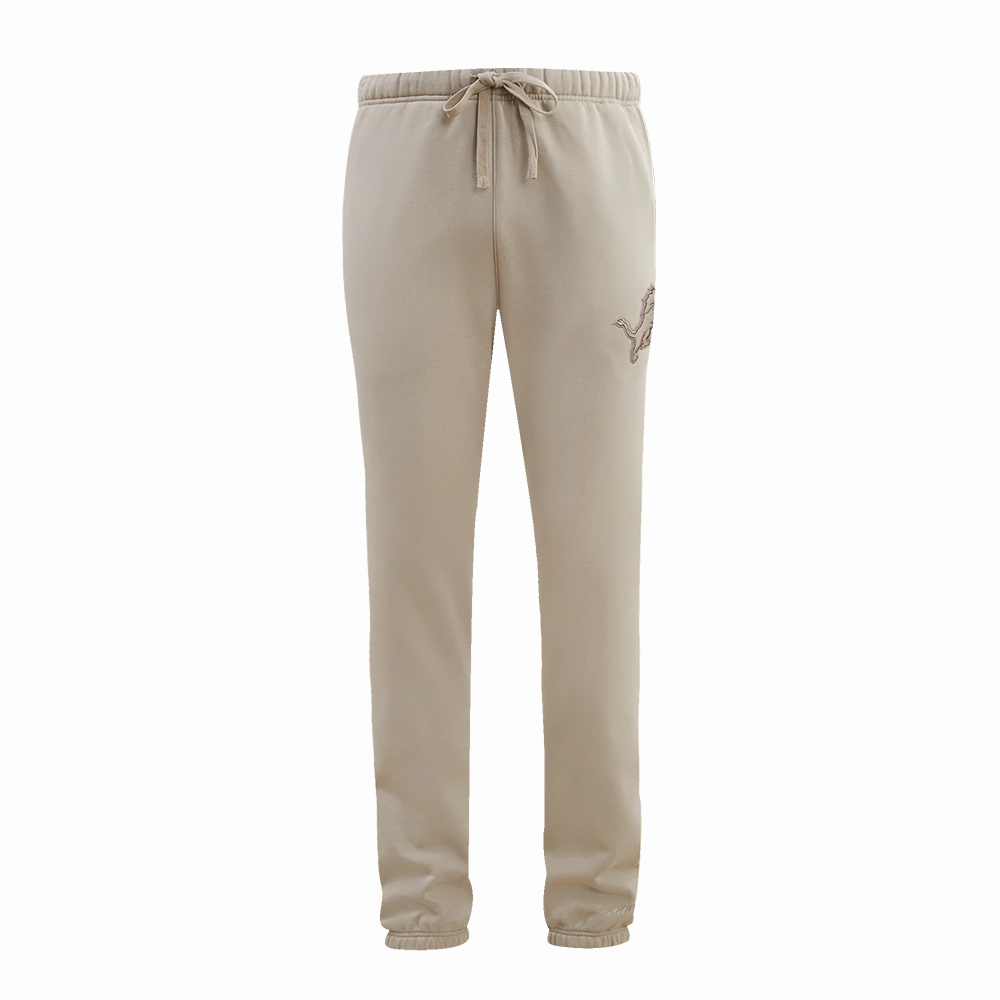 NFL DETROIT LIONS NEUTRAL FLEECE SWEATPANT (TAUPE)