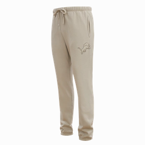 NFL DETROIT LIONS NEUTRAL FLEECE SWEATPANT (TAUPE)