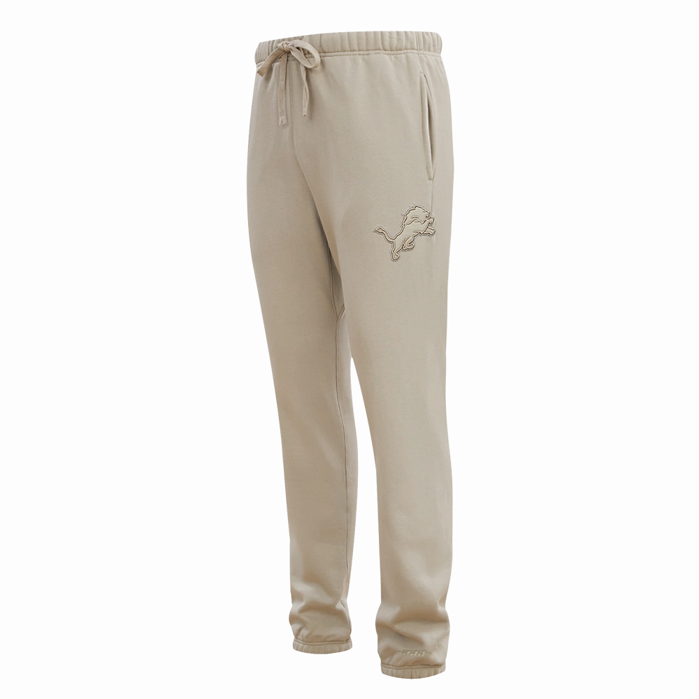 NFL DETROIT LIONS NEUTRAL FLEECE SWEATPANT (TAUPE)