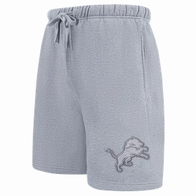 NFL DETROIT LIONS NEUTRAL MEN'S SHORT (DARK HEATHER GRAY)