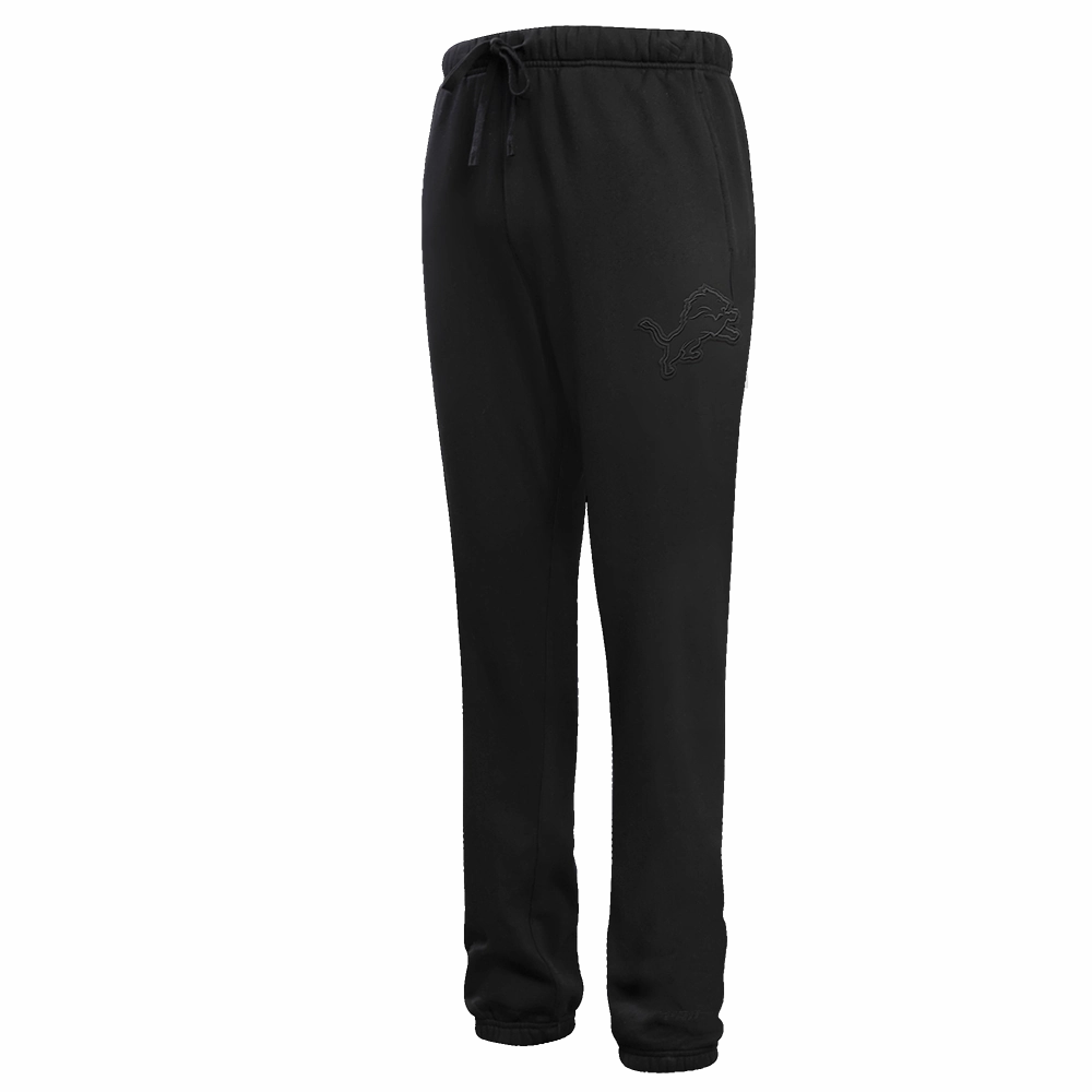 NFL DETROIT LIONS NEUTRAL MEN'S SWEATPANT (BLACK)