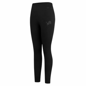 NFL DETROIT LIONS NEUTRAL WOMEN'S JERSEY LEGGING (BLACK)