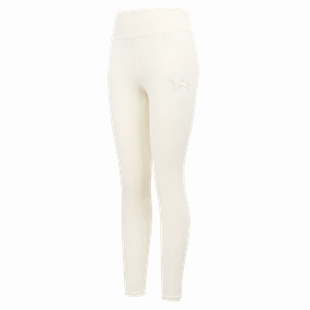 NFL DETROIT LIONS NEUTRAL WOMEN'S JERSEY LEGGING (EGGSHELL)