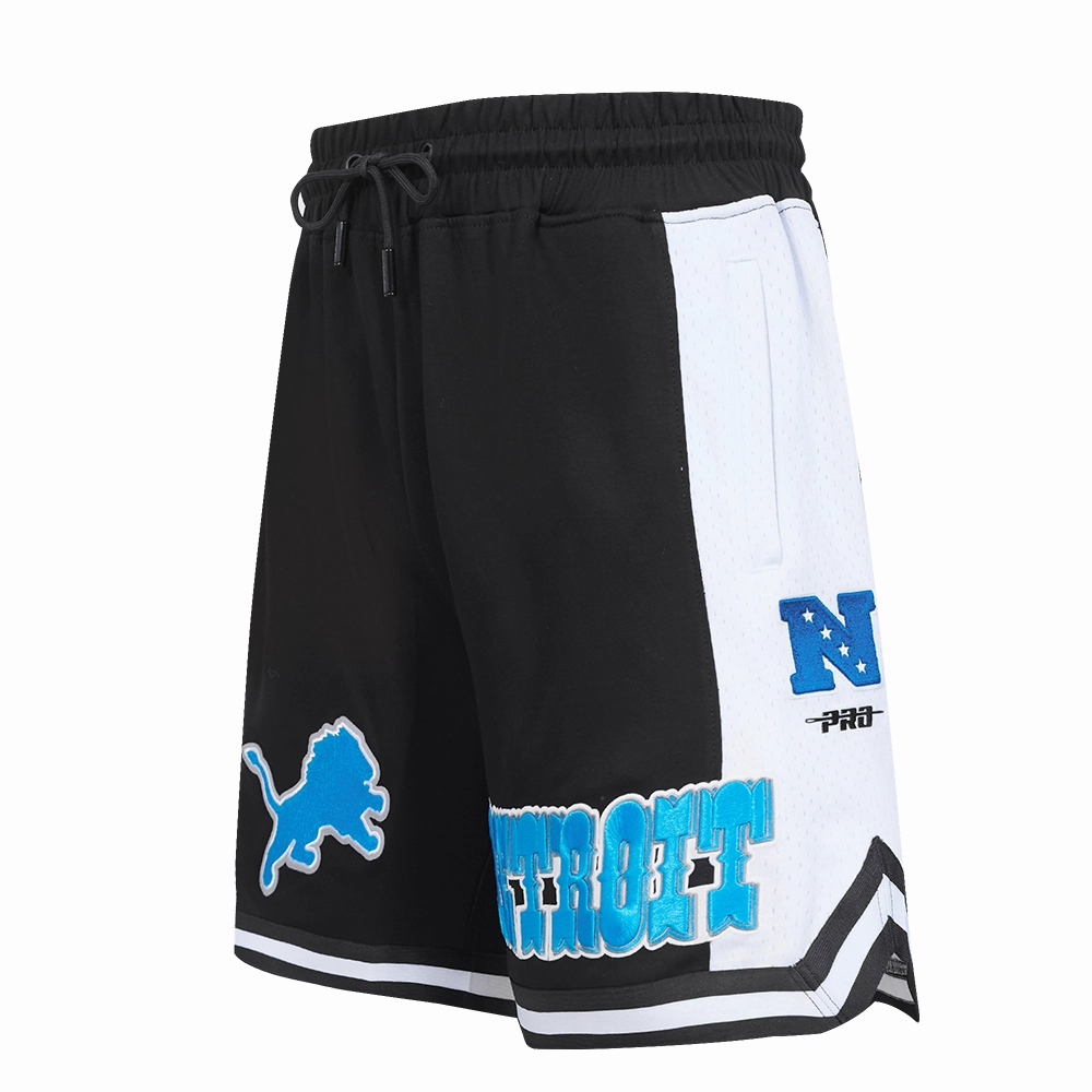NFL DETROIT LIONS RETRO CLASSIC MEN'S 2.0 SHORT (BLACK)
