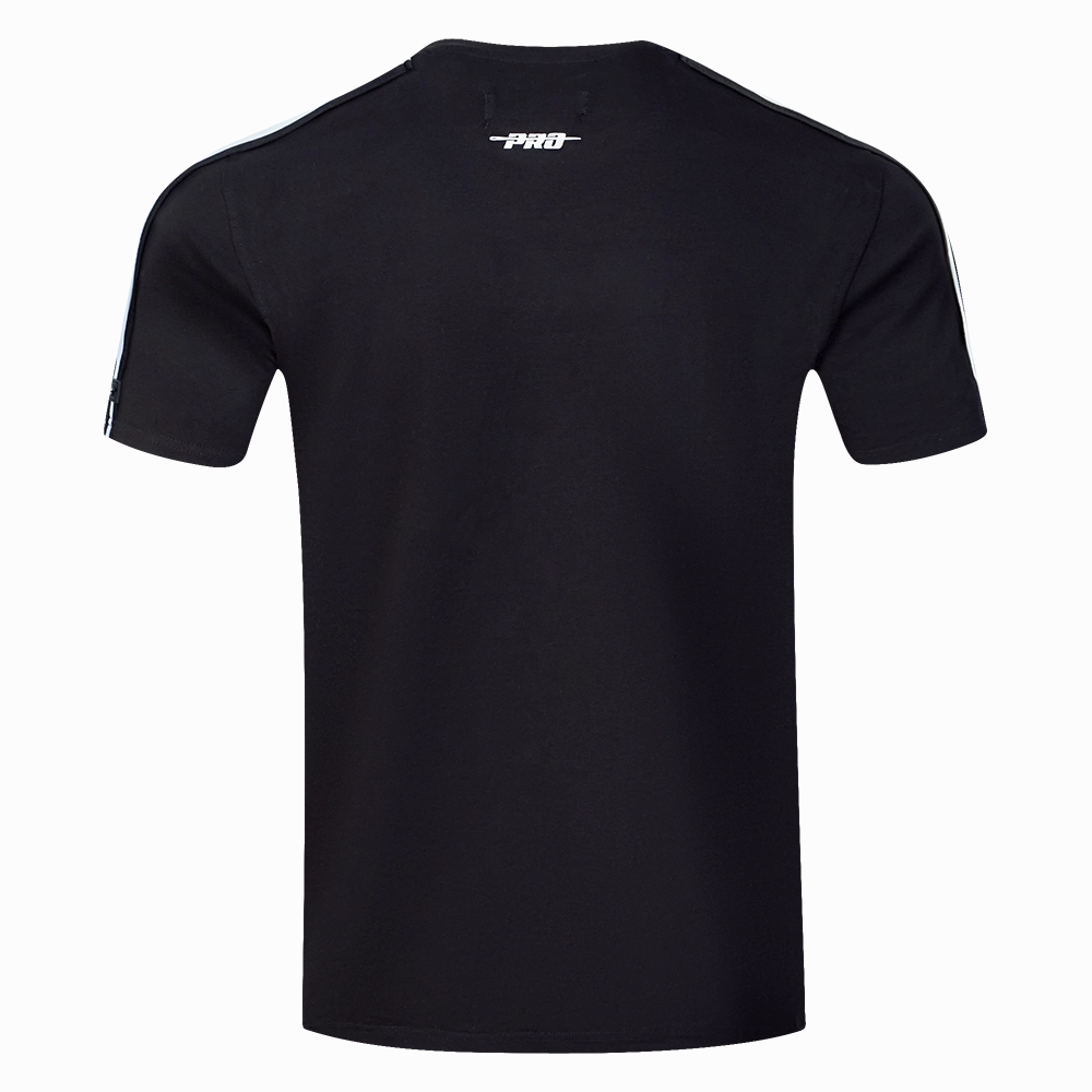 NFL DETROIT LIONS RETRO CLASSIC MEN'S STRIPED TEE (BLACK)