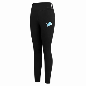 NFL DETROIT LIONS RETRO CLASSIC WOMEN'S JERSEY LEGGING (BLACK)