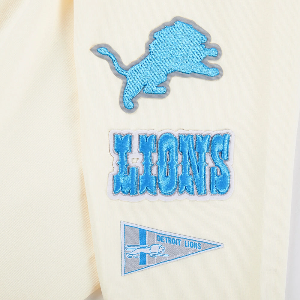 NFL DETROIT LIONS RETRO CLASSIC WOMEN'S JERSEY LEGGING (EGGSHELL)