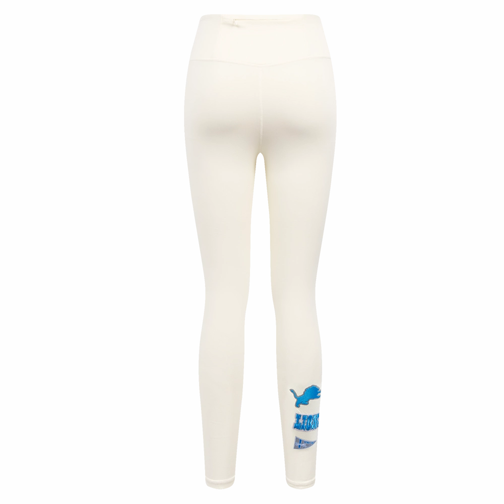 NFL DETROIT LIONS RETRO CLASSIC WOMEN'S JERSEY LEGGING (EGGSHELL)